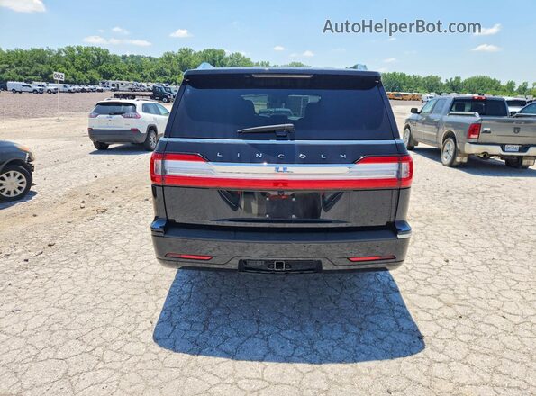 5LMJJ3LT6KEL25128 2019 LINCOLN NAVIGATOR Black Front interior view