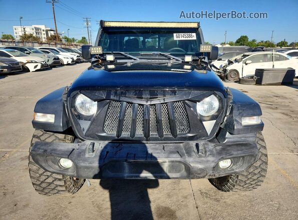 1C6HJTAG8LL164782 2020 JEEP GLADIATOR Черный Вид сзади