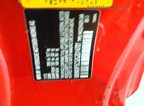WMWXP5C52G2D14701 2016 MINI COOPER Red VIN sticker view