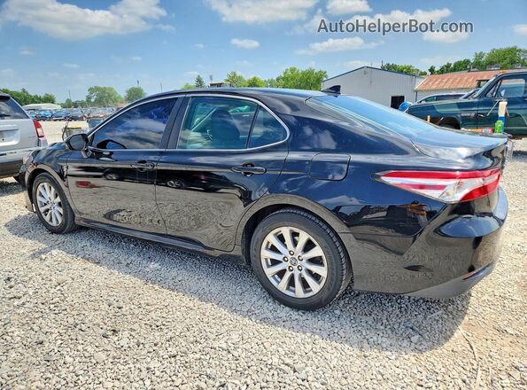 4T1B11HKXJU545985 2018 TOYOTA CAMRY Black Rear right