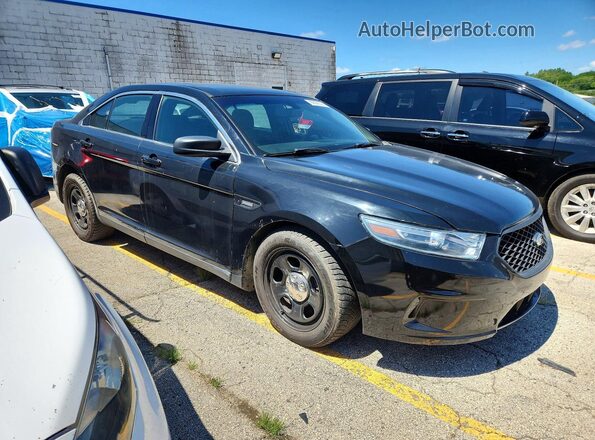 1FAHP2MK8JG133688 2018 FORD TAURUS Black წინა ხედი