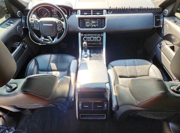 SALWR2PF7GA120610 2016 LAND ROVER RANGE Черный Вид щитка приборов
