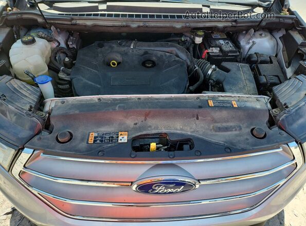 2FMPK3G93HBC07406 2017 FORD EDGE Gray Вид наклейки з VIN-кодом
