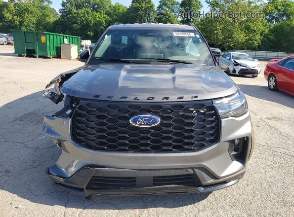 1FMUK8KH7SGB66812 2025 FORD EXPLORER Серый Вид сзади