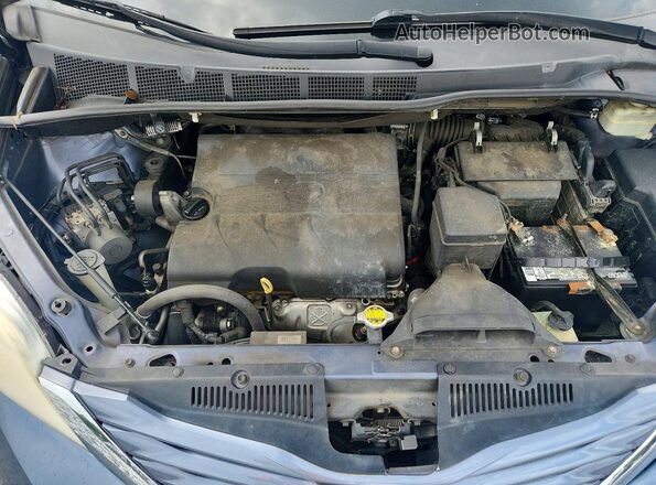 5TDKK3DCXGS727484 2016 TOYOTA SIENNA Blue VIN կոդի պիտակի տեսք