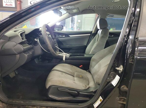 2HGFC2F61KH538683 2019 HONDA CIVIC Black Vista del salpicadero