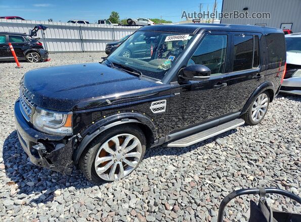 SALAK2V63GA800117 2016 LAND ROVER LR4 Black Tył lewy