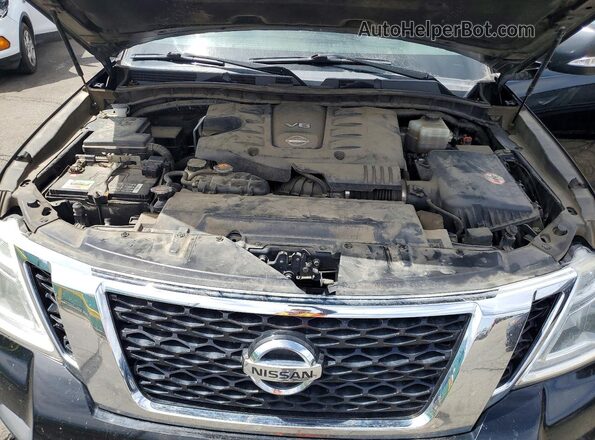 JN8AY2NC3LX516302 2020 NISSAN ARMADA Black Вид наклейки з VIN-кодом