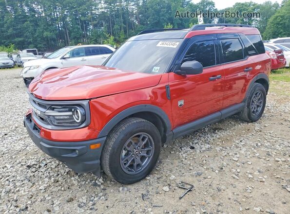 3FMCR9B63RRE55233 2024 FORD BRONCO Red უკანა მარცხენა
