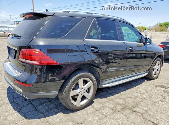 4JGDA5JB7GA729088 2016 MERCEDES-BENZ GLE Черный Передняя правая четверть