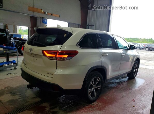 5TDBZRFH2KS996496 2019 TOYOTA HIGHLANDER White Rear right