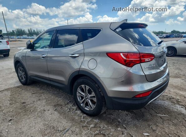 5XYZT3LB2GG357682 2016 HYUNDAI SANTA Beige Tył prawy