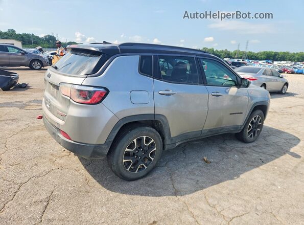 3C4NJDDBXLT195280 2020 JEEP COMPASS Серый Передняя правая четверть