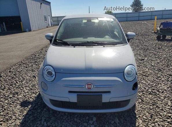 3C3CFFAR5GT184574 2016 FIAT 500 Gray Դիմացի տեսք