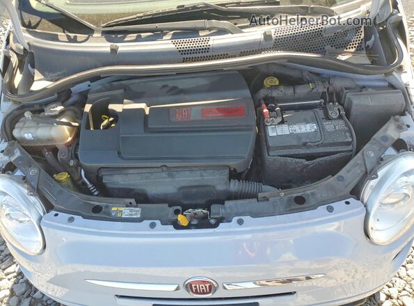 3C3CFFAR5GT184574 2016 FIAT 500 Gray Սալոնի հետևի տեսք