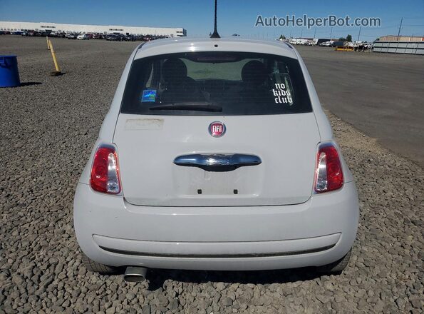 3C3CFFAR5GT184574 2016 FIAT 500 Gray Հետևի տեսք