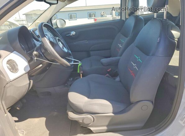3C3CFFAR5GT184574 2016 FIAT 500 Gray Սալոնի դիմացի տեսք