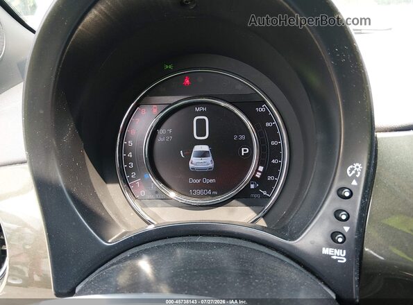 3C3CFFBR7GT120941 2016 FIAT 500 Green Հետևի նստատեղերի տեսք