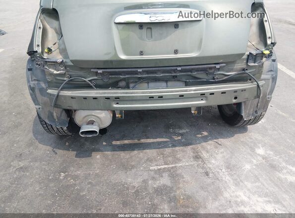 3C3CFFBR7GT120941 2016 FIAT 500 Green Դիմացի տեսք