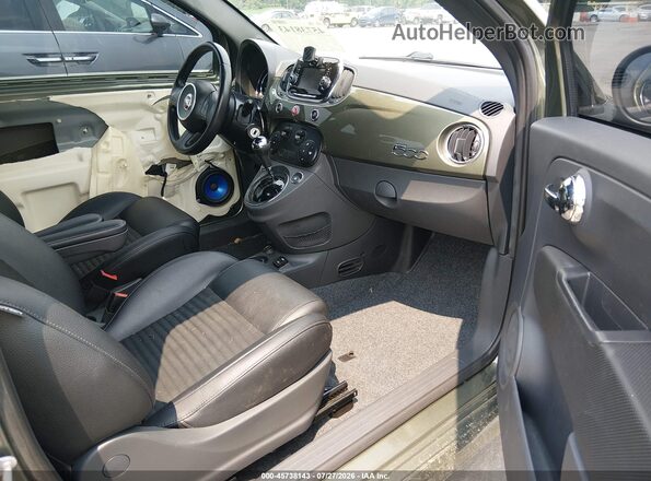 3C3CFFBR7GT120941 2016 FIAT 500 Green Սալոնի դիմացի տեսք