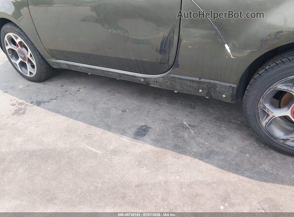 3C3CFFBR7GT120941 2016 FIAT 500 Green Սալոնի հետևի տեսք