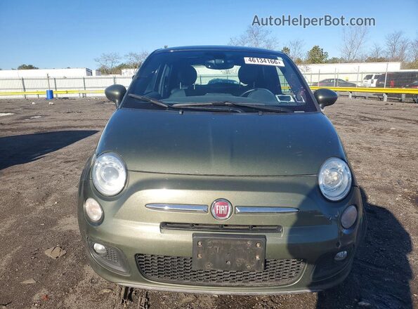 3C3CFFBR7GT161618 2016 FIAT 500 Green Դիմացի տեսք