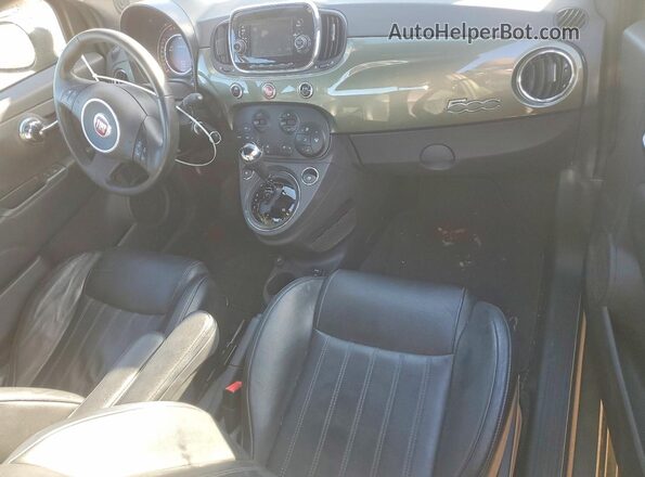 3C3CFFBR7GT161618 2016 FIAT 500 Green Առջևի վահանակի տեսք