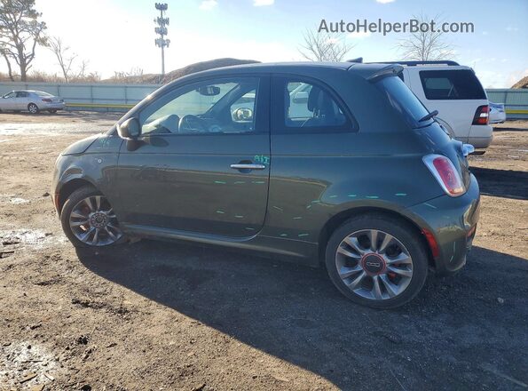 3C3CFFBR7GT161618 2016 FIAT 500 Green Հետևի ձախ