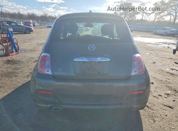 3C3CFFBR7GT161618 2016 FIAT 500 Green Հետևի տեսք
