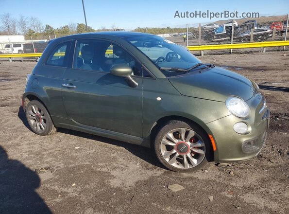 3C3CFFBR7GT161618 2016 FIAT 500 Green Առջևի աջ