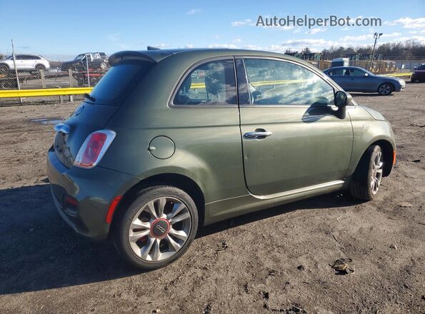 3C3CFFBR7GT161618 2016 FIAT 500 Green Հետևի աջ