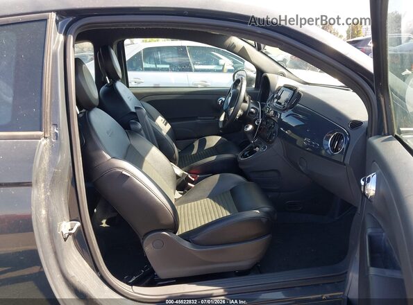 3C3CFFBR7GT197972 2016 FIAT 500 Серый Вид салона спереди