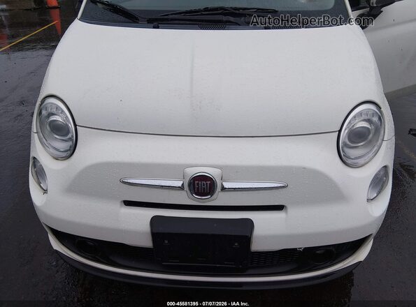 3C3CFFCH0JT524015 2018 FIAT 500 White Вид спереду