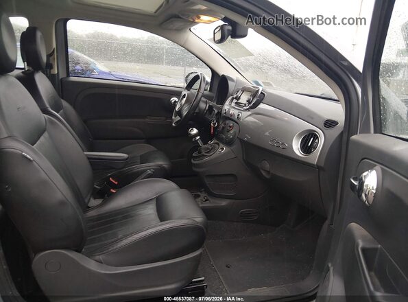 3C3CFFCR2HT557844 2017 FIAT 500 Silver Սալոնի դիմացի տեսք