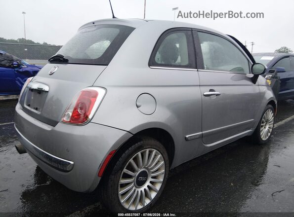 3C3CFFCR2HT557844 2017 FIAT 500 Silver Հետևի աջ