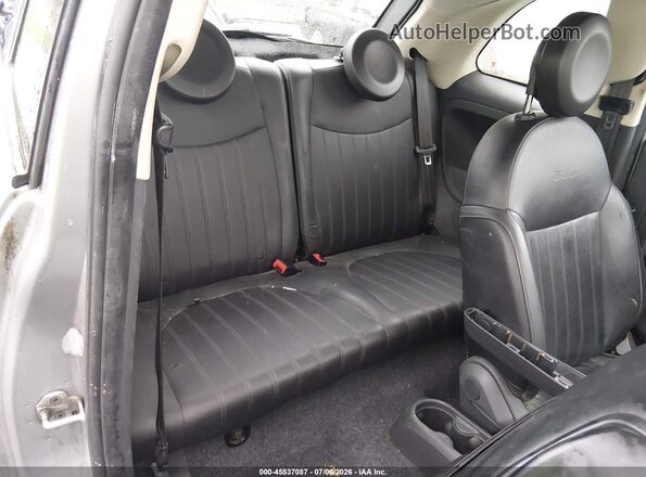 3C3CFFCR2HT557844 2017 FIAT 500 Silver VIN կոդի պիտակի տեսք