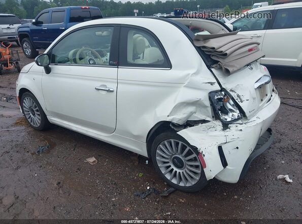 3C3CFFEH2JT533473 2018 FIAT 500C White Trasero izquierdo