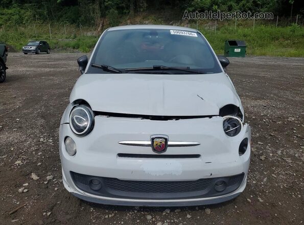3C3CFFFH1HT547891 2017 FIAT 500 Серый Вид спереди