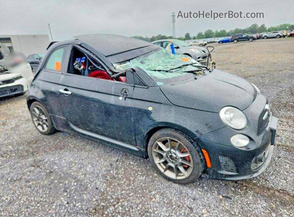 3C3CFFFH4GT165398 2016 FIAT 500 Black წინა მარჯვენა