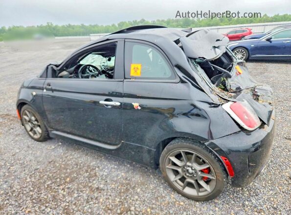 3C3CFFFH4GT165398 2016 FIAT 500 Black უკანა მარცხენა