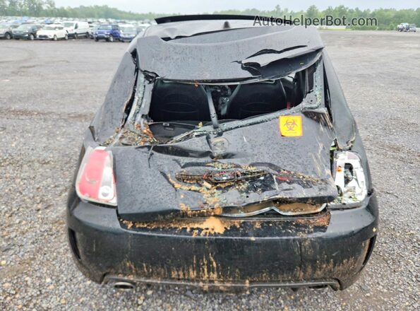 3C3CFFFH4GT165398 2016 FIAT 500 Black უკანა ხედი