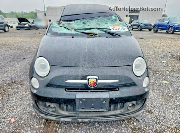 3C3CFFFH4GT165398 2016 FIAT 500 Black წინა ხედი