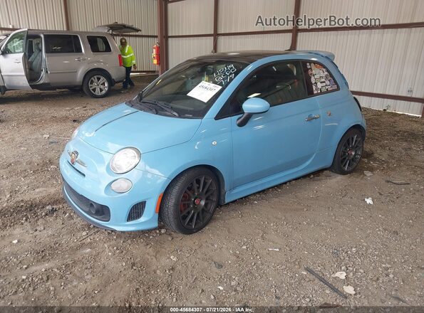 3C3CFFFH7GT214349 2016 FIAT 500 Blue Przód lewy