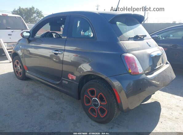 3C3CFFGE0GT221793 2016 FIAT 500E Gray Հետևի ձախ