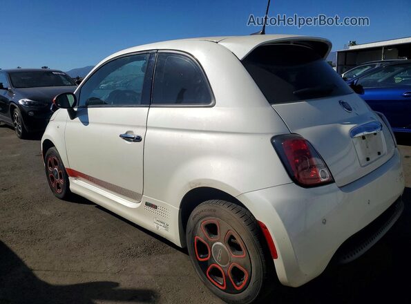 3C3CFFGE2GT165257 2016 FIAT 500 White Trasero izquierdo