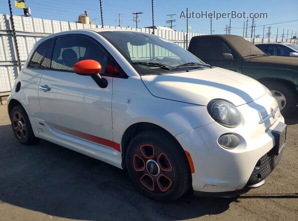 3C3CFFGE2GT165257 2016 FIAT 500 White Delantero derecho