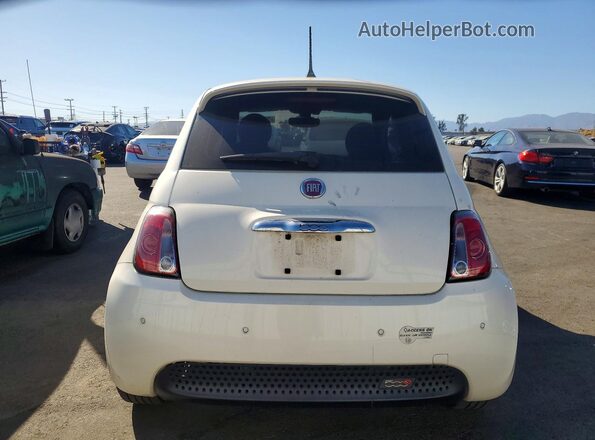 3C3CFFGE2GT165257 2016 FIAT 500 White Vista trasera