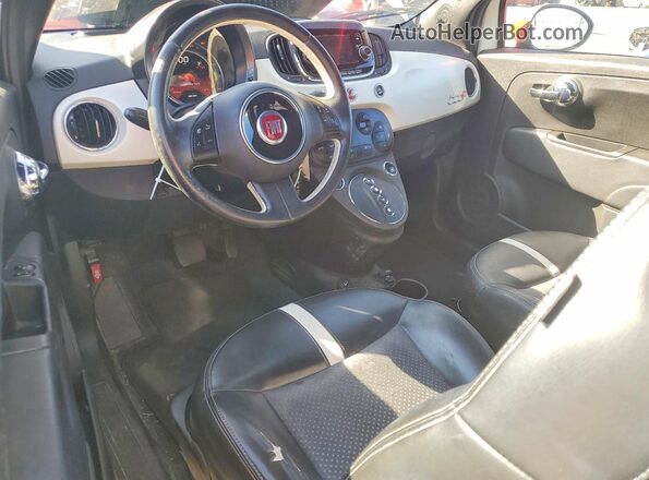 3C3CFFGE2GT165257 2016 FIAT 500 White Vista del salpicadero