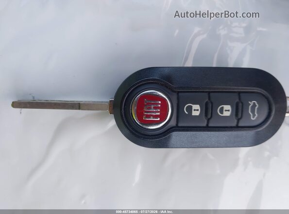 3C3CFFGE2GT229748 2016 FIAT 500E Gray Առջևի վահանակի տեսք