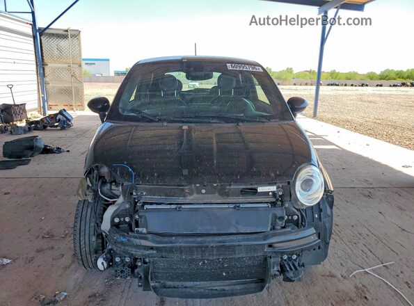 3C3CFFGE3GT229466 2016 FIAT 500 Black Դիմացի տեսք